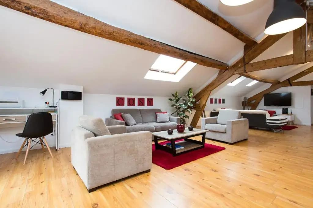 Big loft 107m2, 10min walk to Palais des Festivals - Photo 4