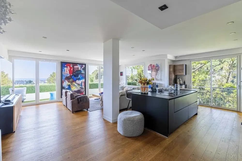 Modern Flat With sea View - AC- 2br- 4P - Cannes - Miniature 7