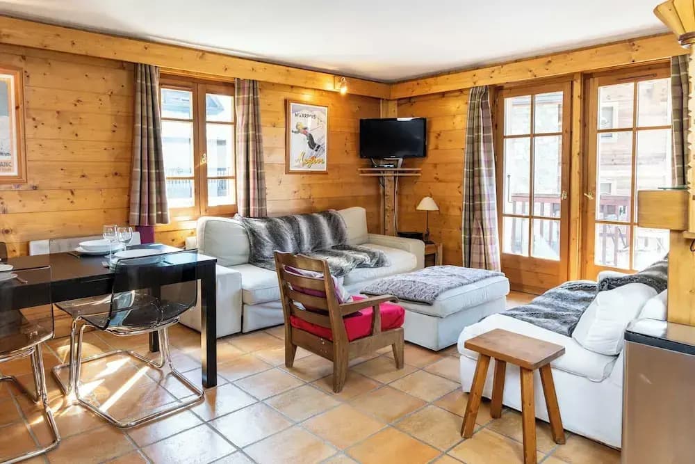 Pleasant 6p/2br Mountain Apartment - Megeve City Center - Miniature 6
