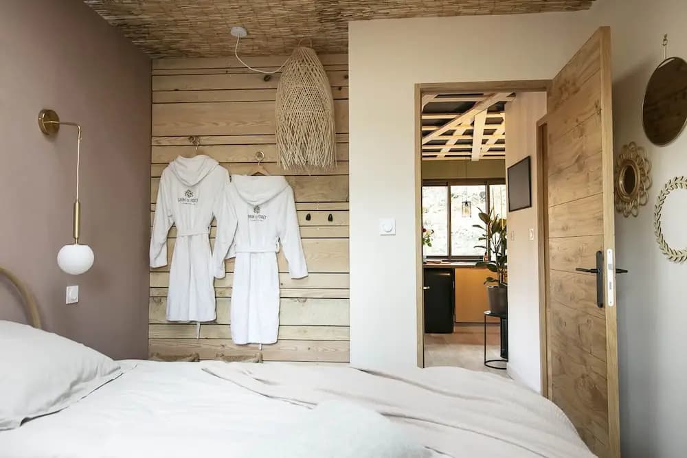 Bains de Forêt - Lodge Cosy & Spa - Miniature 7