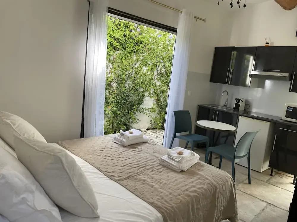 Chambre Luxe Piscine Jardin vue Palmeraie Cuisine - Photo 2