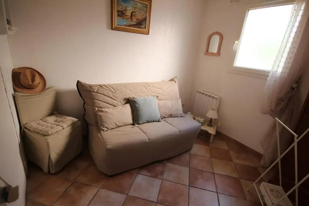 Bel Appartement climatisé de plain pied 80m de la mer grand séjour 2 chambres belle terrasse LXRM3 - Miniature 5