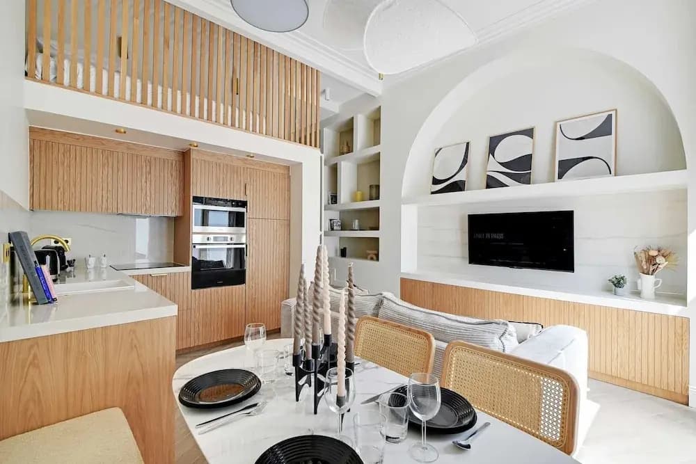 Modern Apartement Center of Paris Montmartre - Miniature 6