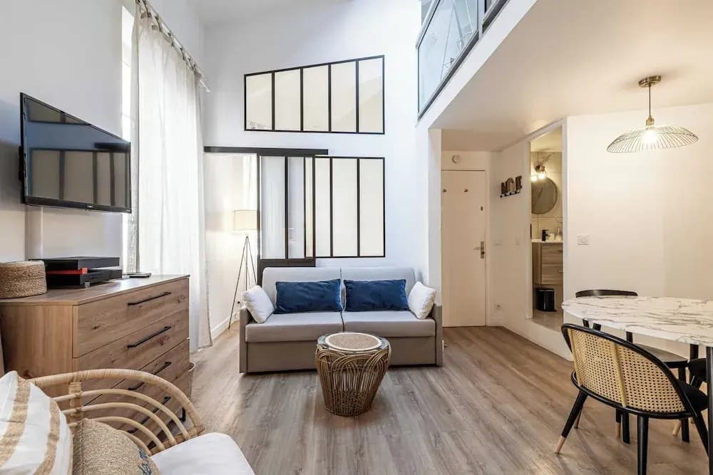 Renovated Duplex - Cannes Croisette Golden Square - Miniature 7