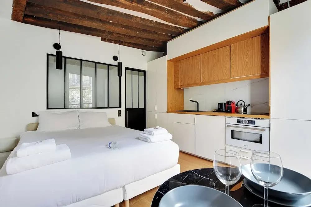 Chic Studio A/C - 2P - Le Marais - Miniature 7