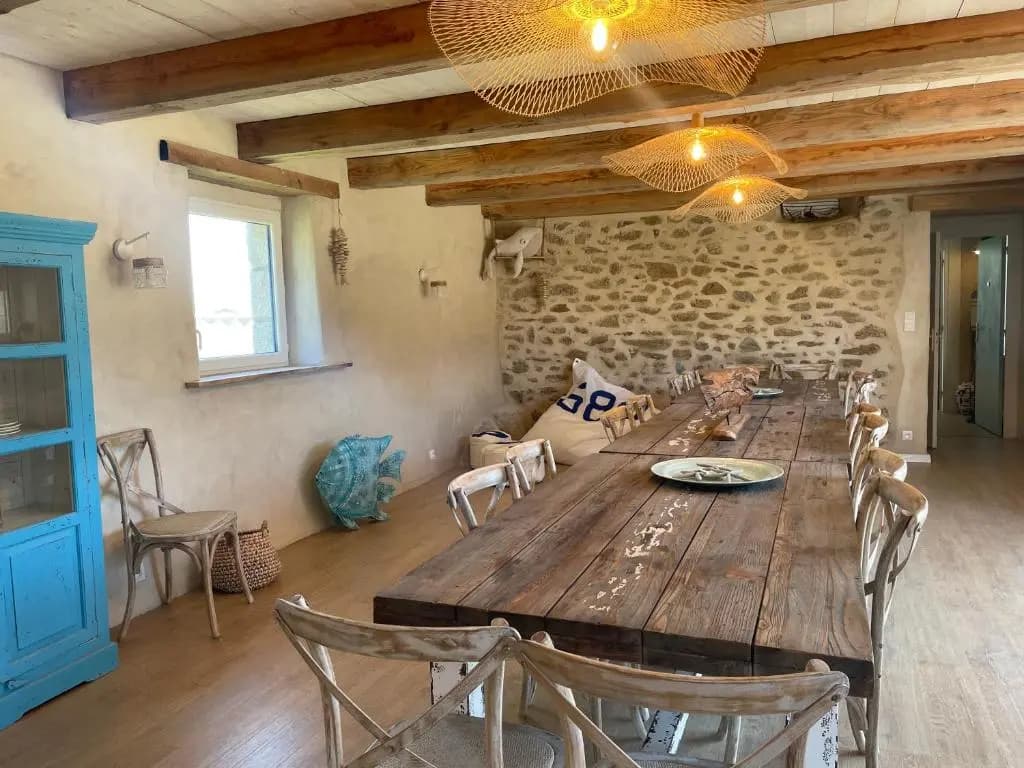 Maison Maillots et Bigorneaux, 19 pers, jacuzzi, 40m de la mer - Miniature 2