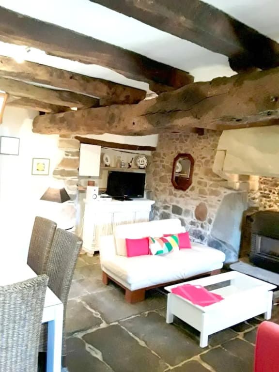 House With 2 Bedrooms in Guimaëc, With Wonderful sea View, Enclosed Ga - Miniature 3