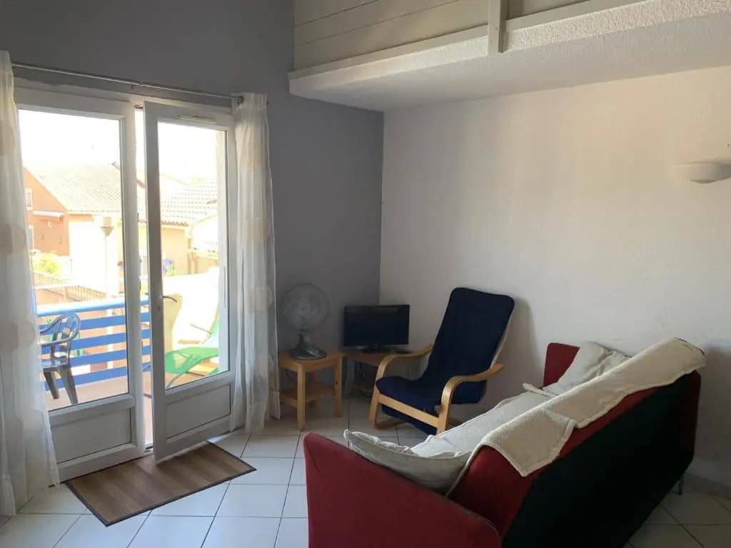 Appartement en duplex à 400 m de la plage dans résidence avec piscine commune 1 chambre 4 couchages WIFI LXOND47 - Miniatu...