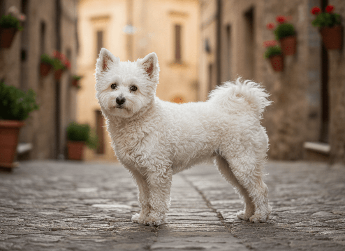 Photo d'un Volpino Italien adulte