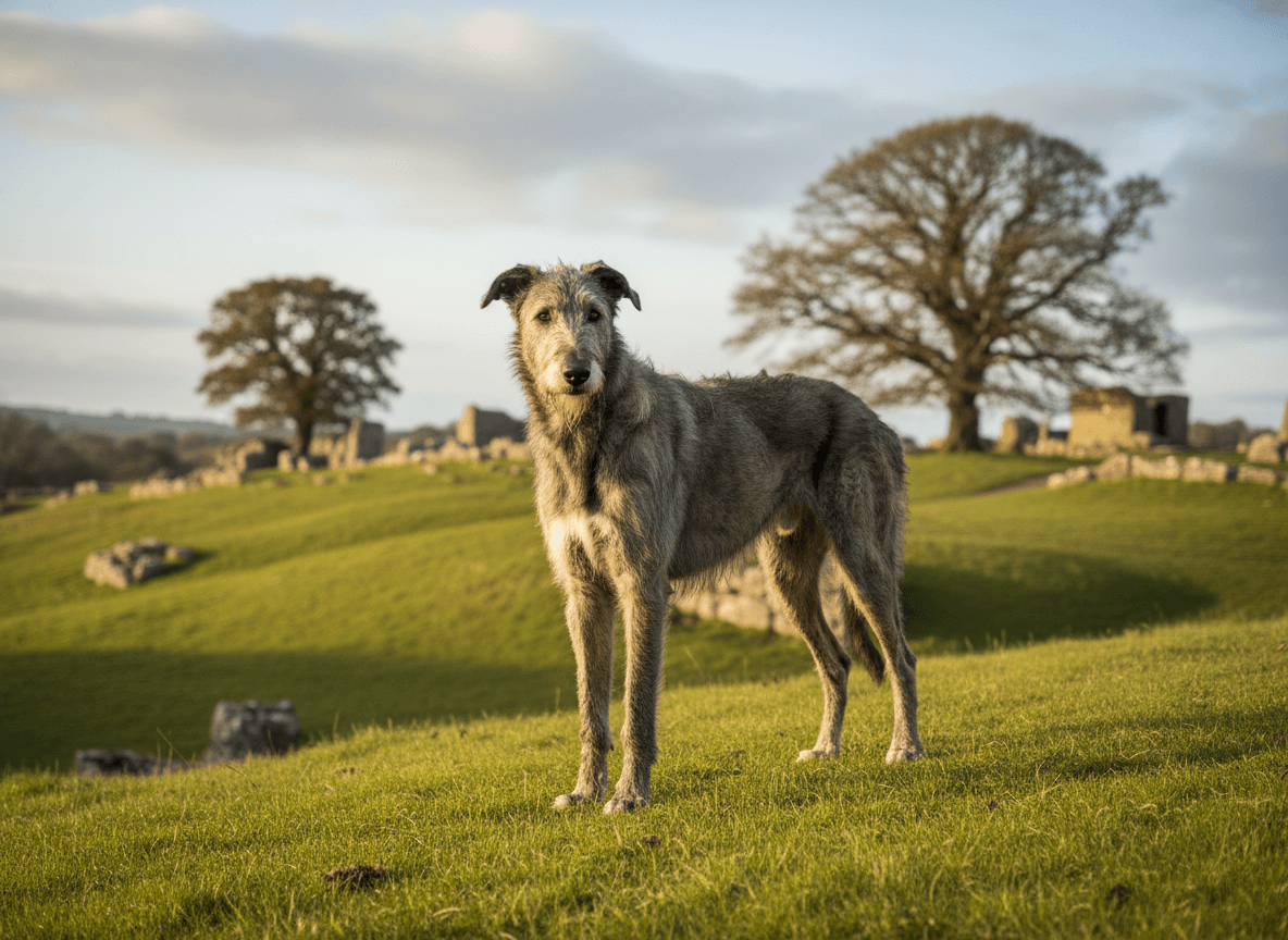 Photo d'un Lévrier Irlandais (Irish Wolfhound) adulte