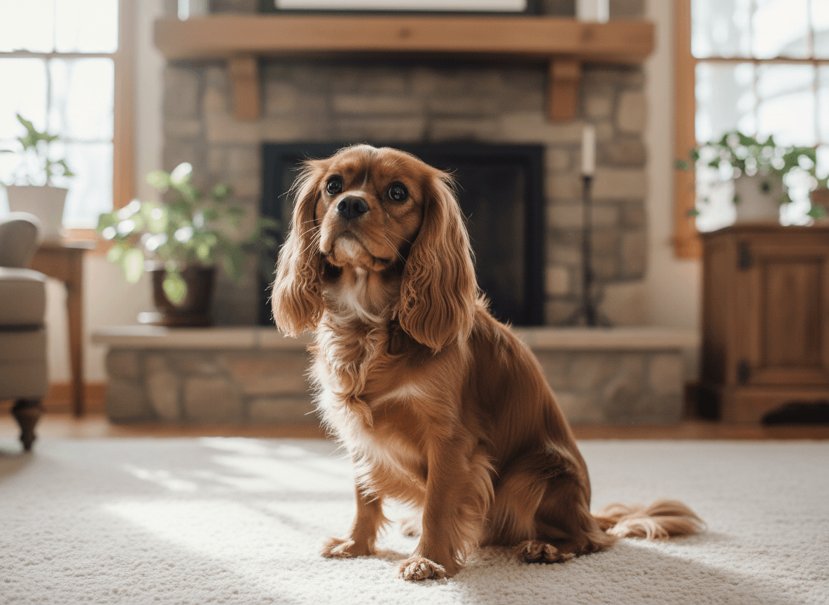 Photo d'un Épagneul King Charles adulte