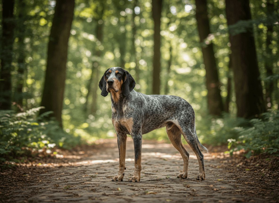 Photo d'un Grand Bleu de Gascogne adulte