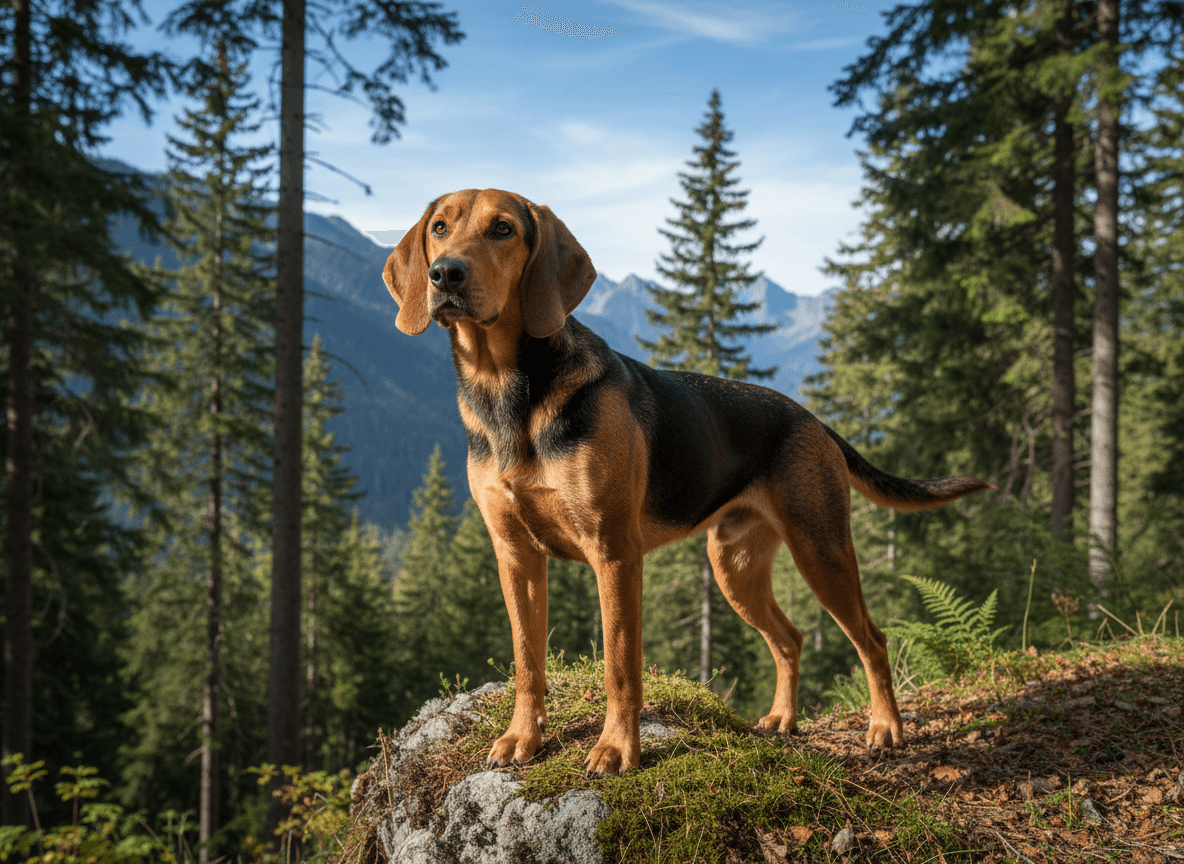 Photo d'un Brachet Tyrolien adulte