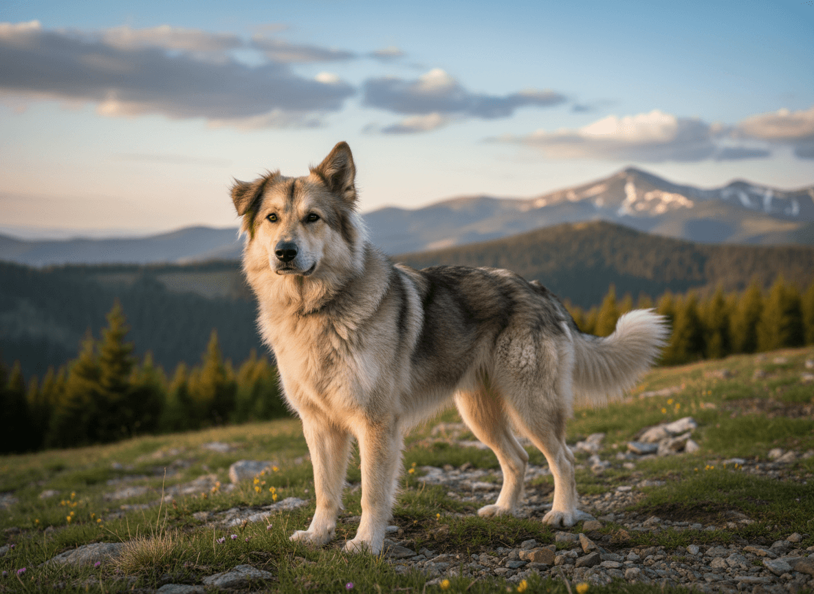 Photo d'un Chien de Berger Roumain des Carpathes adulte