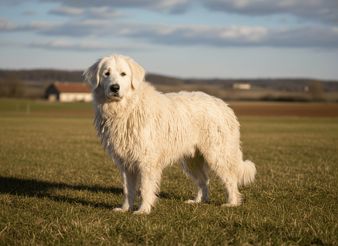 Photo d'un Komondor adulte