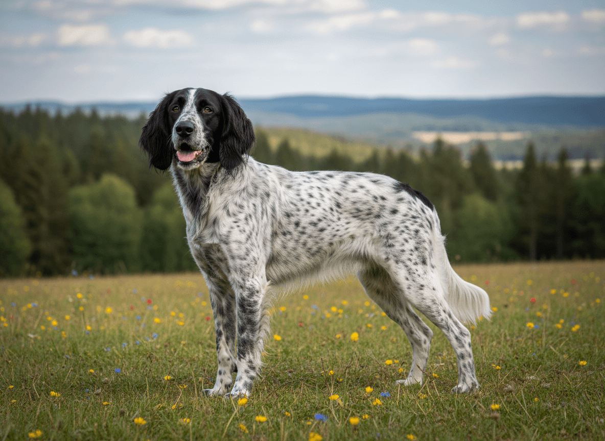 Photo d'un Grand Épagneul de Münster adulte