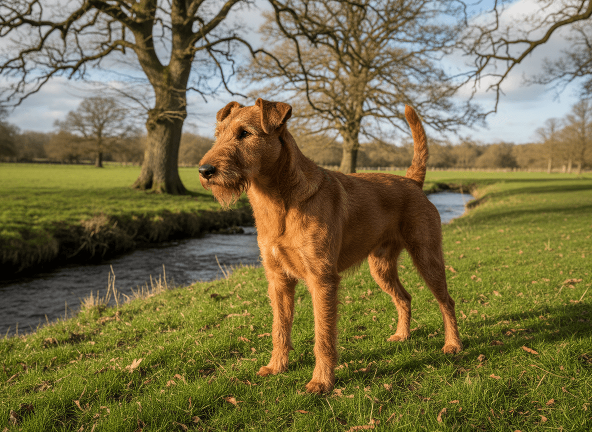 Photo d'un Irish Terrier adulte