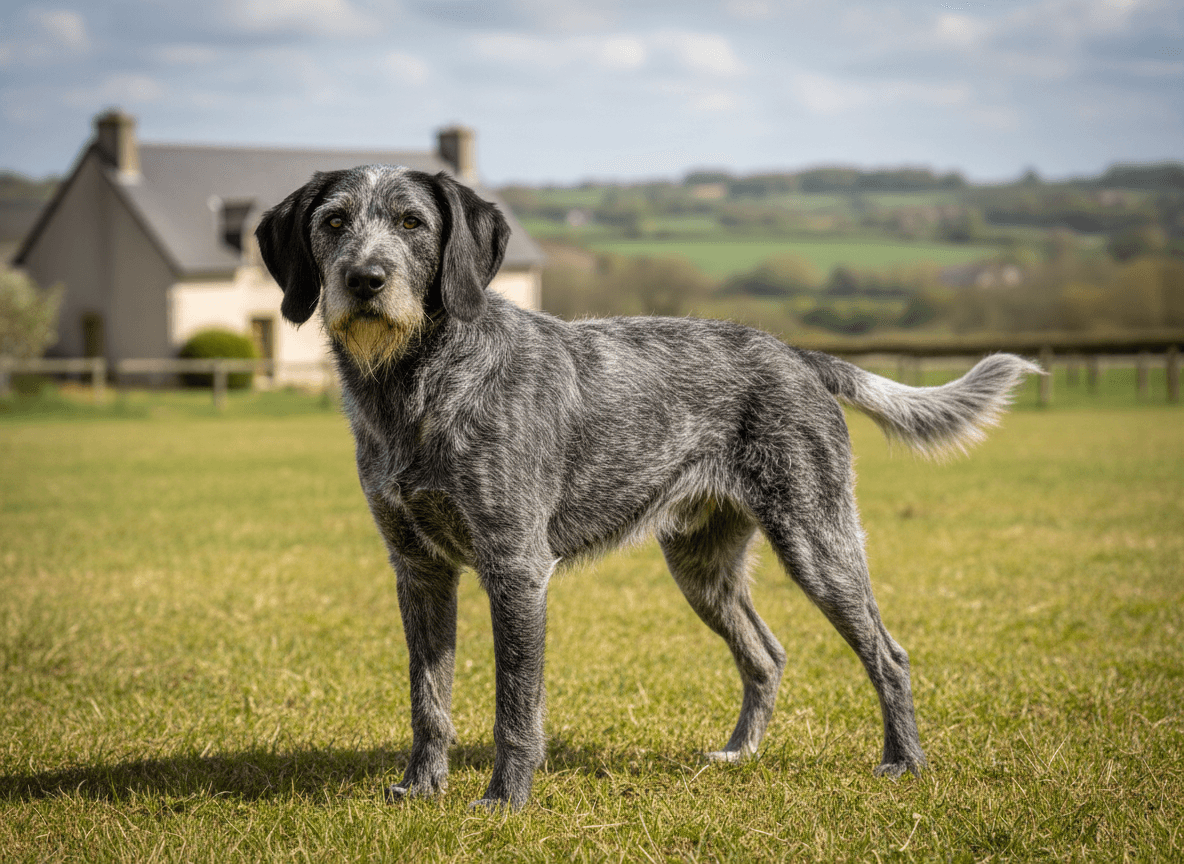Photo d'un Griffon Bleu de Gascogne adulte