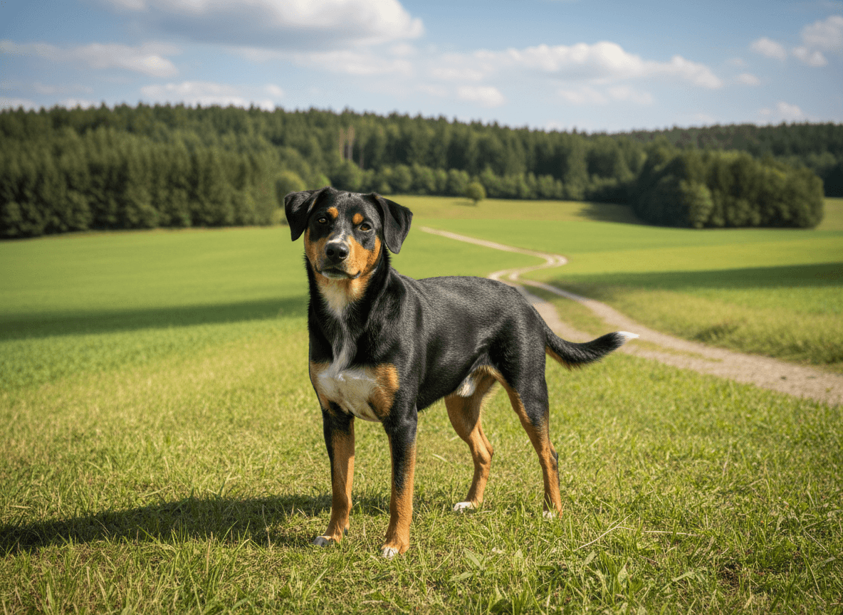 Photo d'un Bouvier de l'Entlebuch adulte