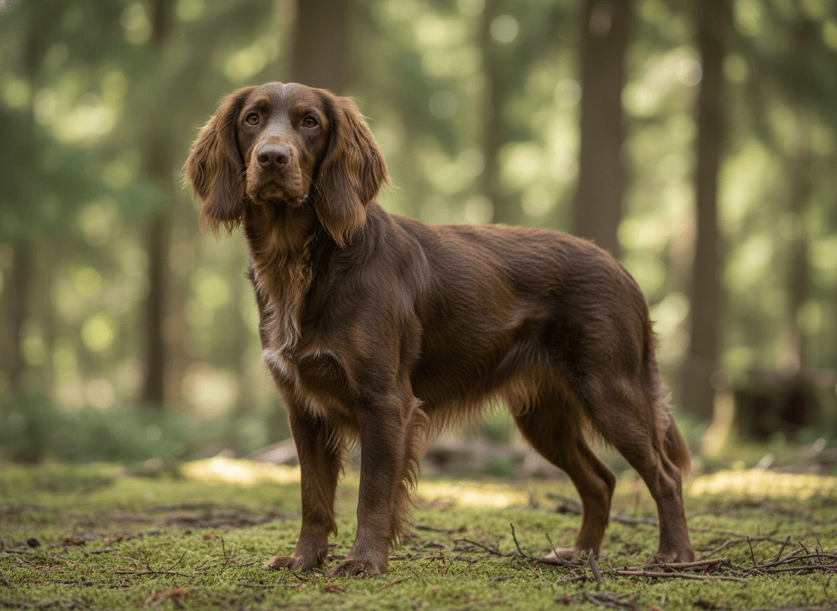 Photo d'un Chien d'Oysel Allemand (Wachtelhund) adulte
