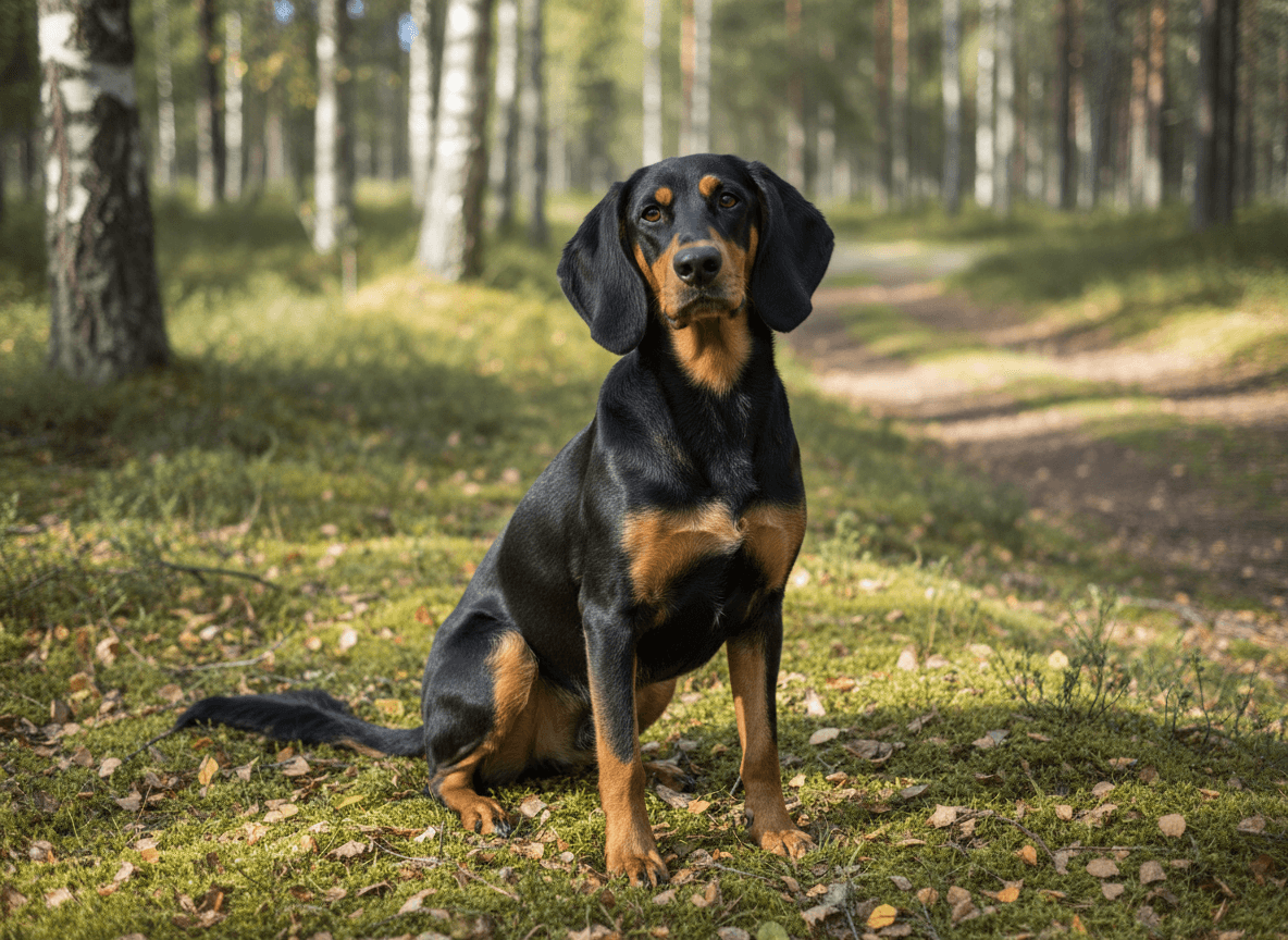 Photo d'un Chien Courant du Småland adulte