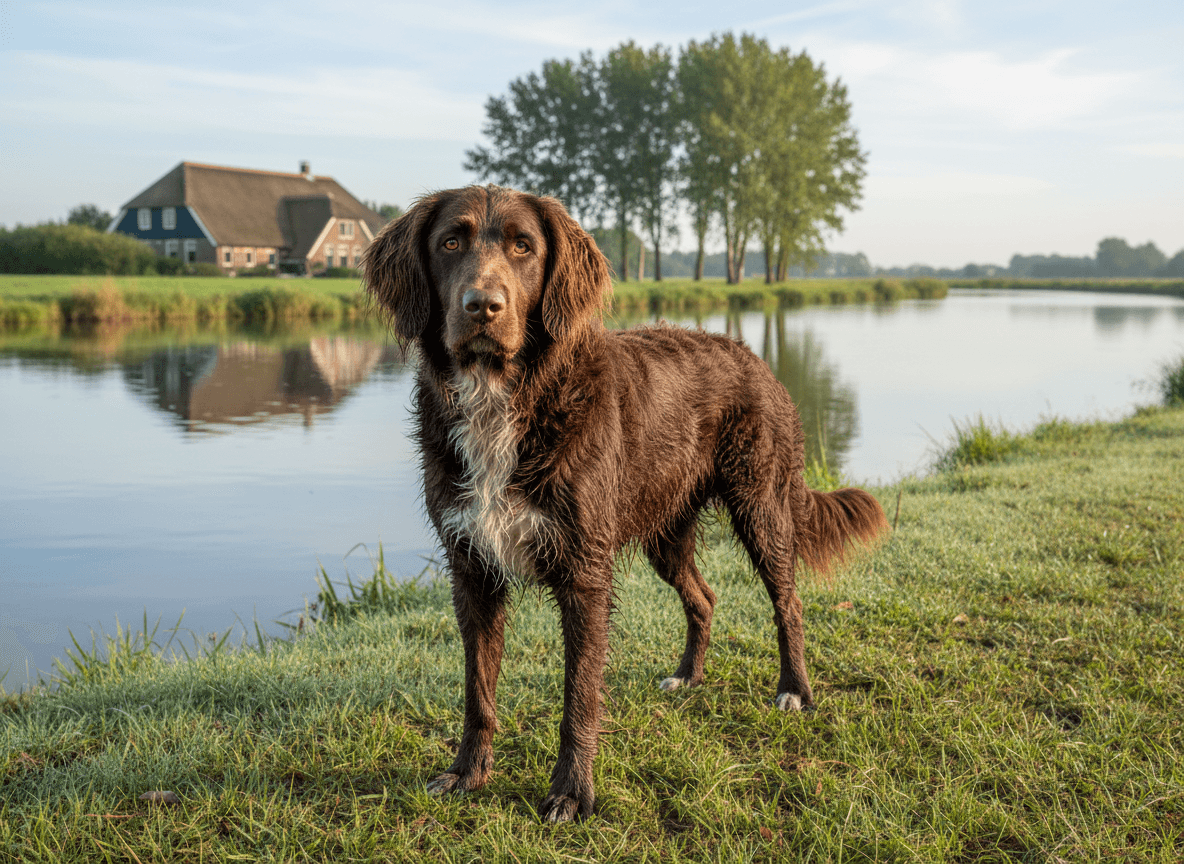 Photo d'un Chien d'Eau Frison (Wetterhoun) adulte