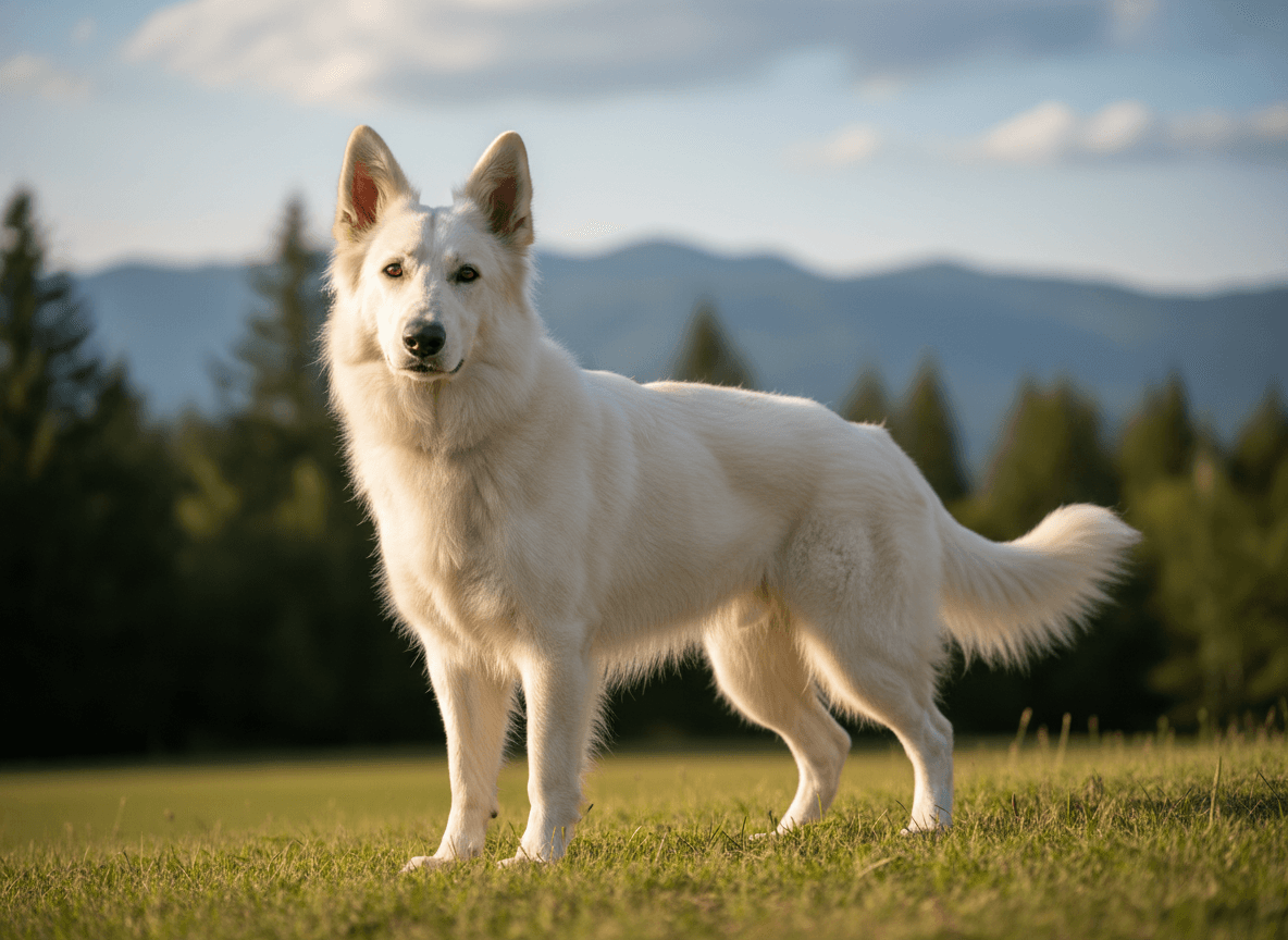 Photo d'un Berger Blanc Suisse adulte