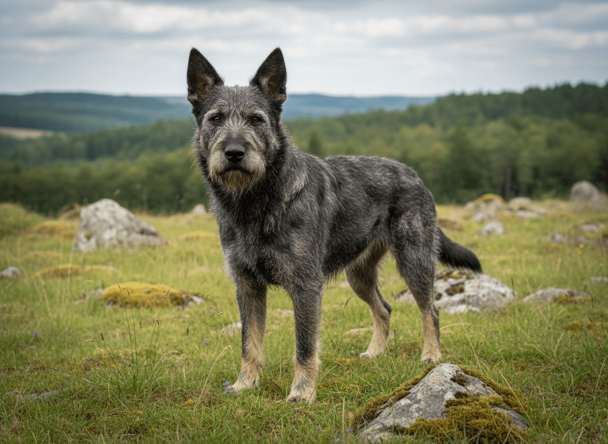 Photo d'un Bouvier des Ardennes adulte