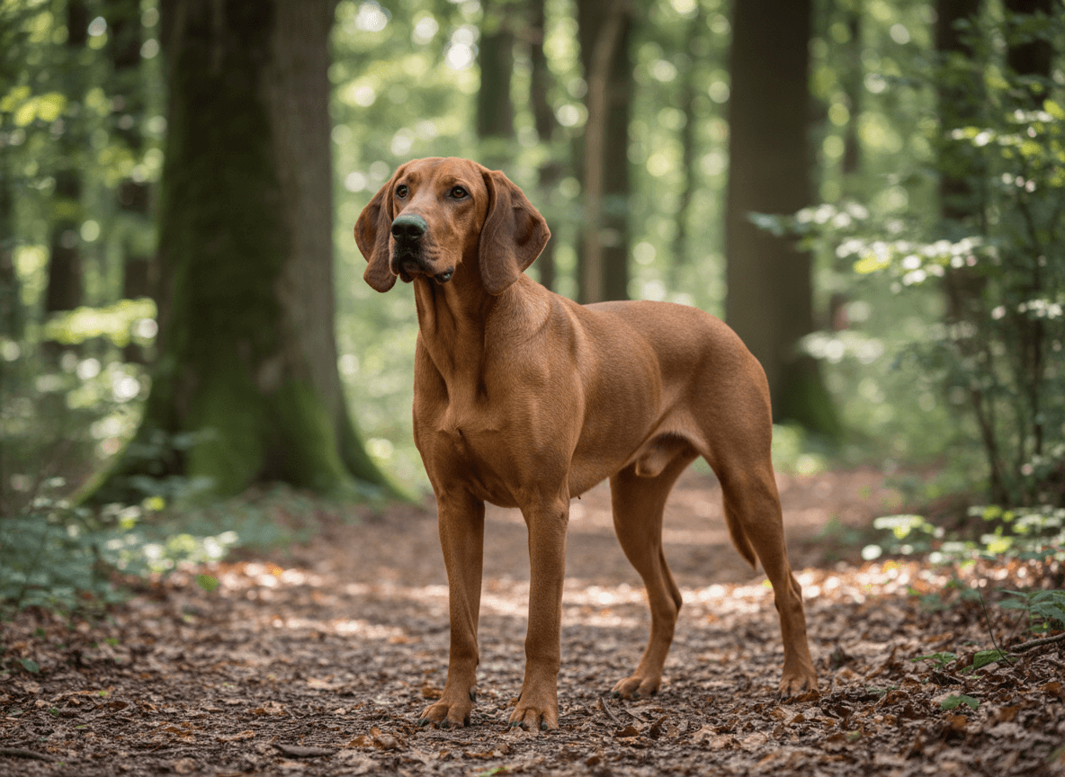 Photo d'un Chien de Rouge du Hanovre adulte