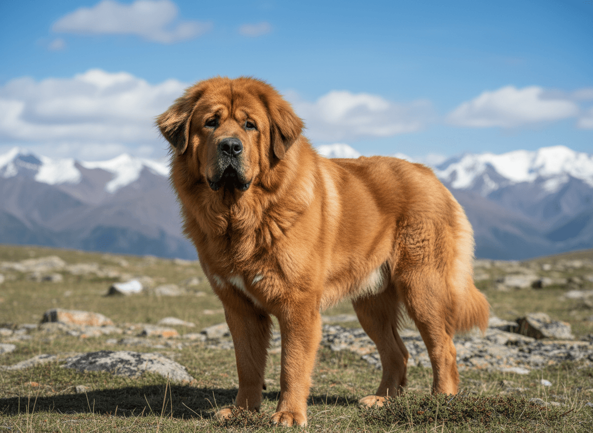 Photo d'un Dogue du Tibet adulte