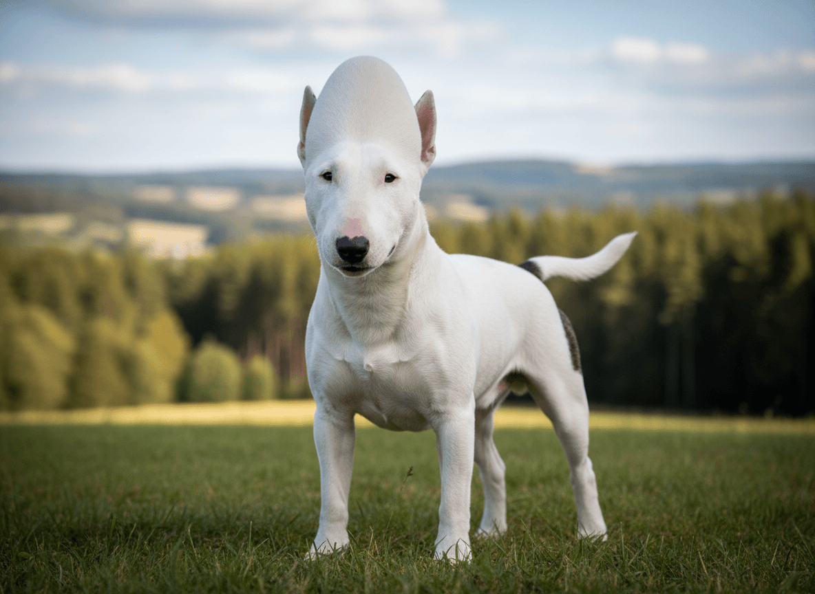 Photo d'un Bull Terrier adulte
