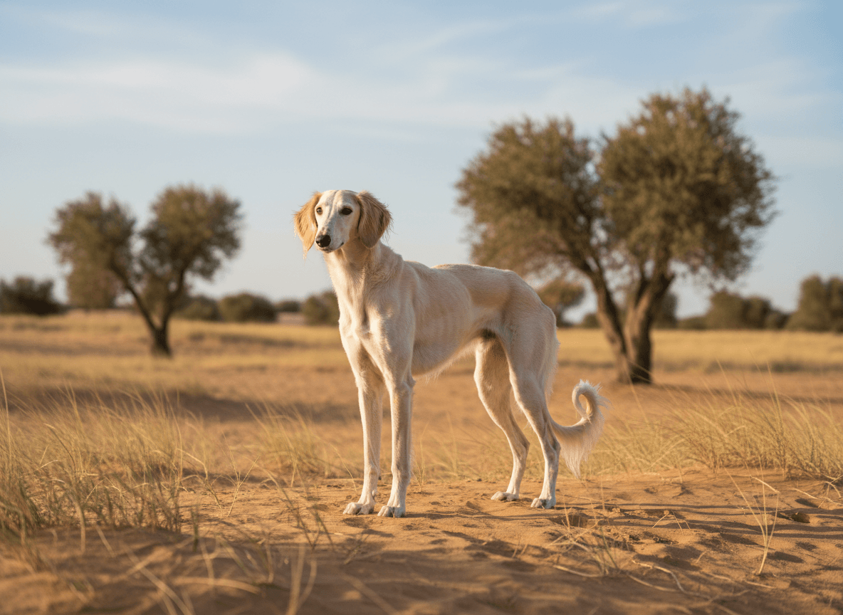 Photo d'un Saluki adulte