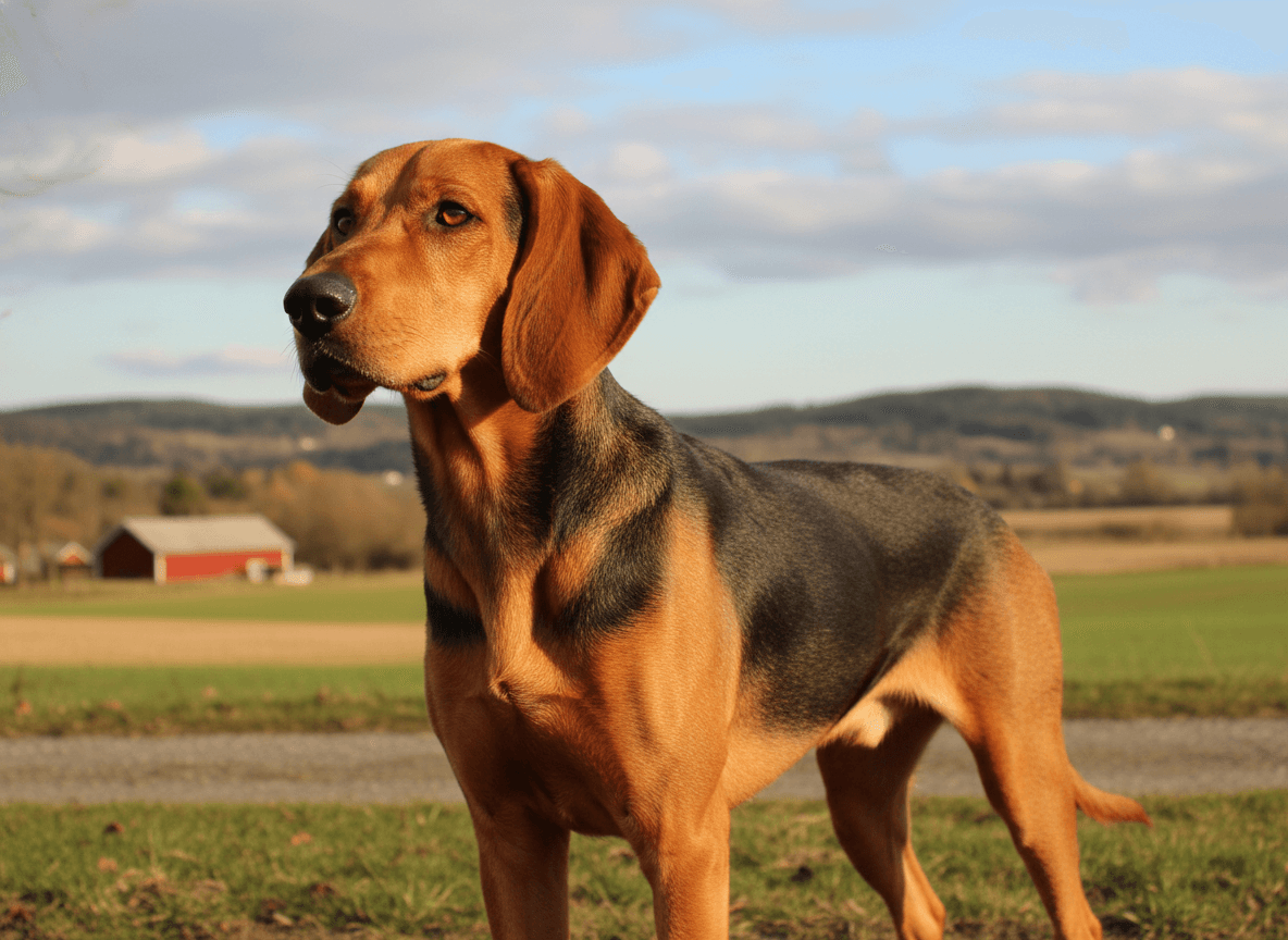 Photo d'un Chien Courant de Schiller adulte