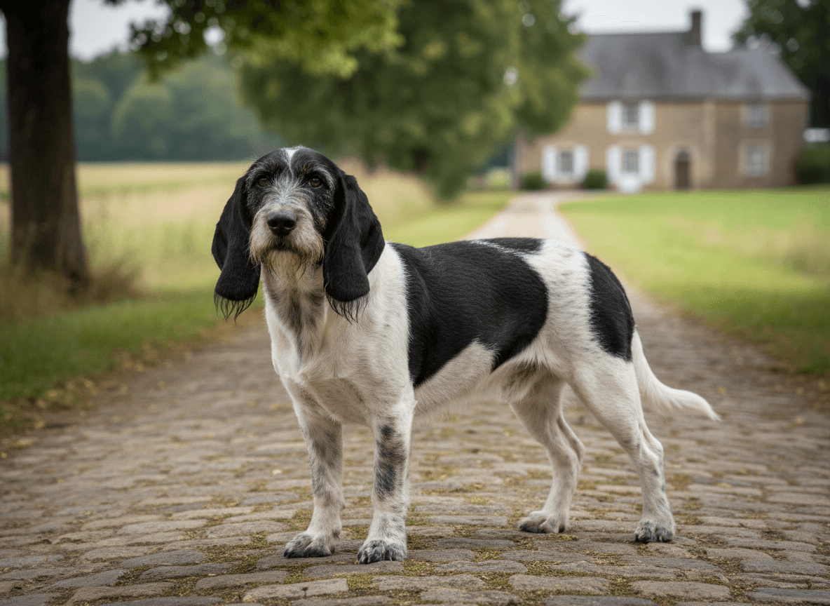Photo d'un Français Blanc et Noir adulte