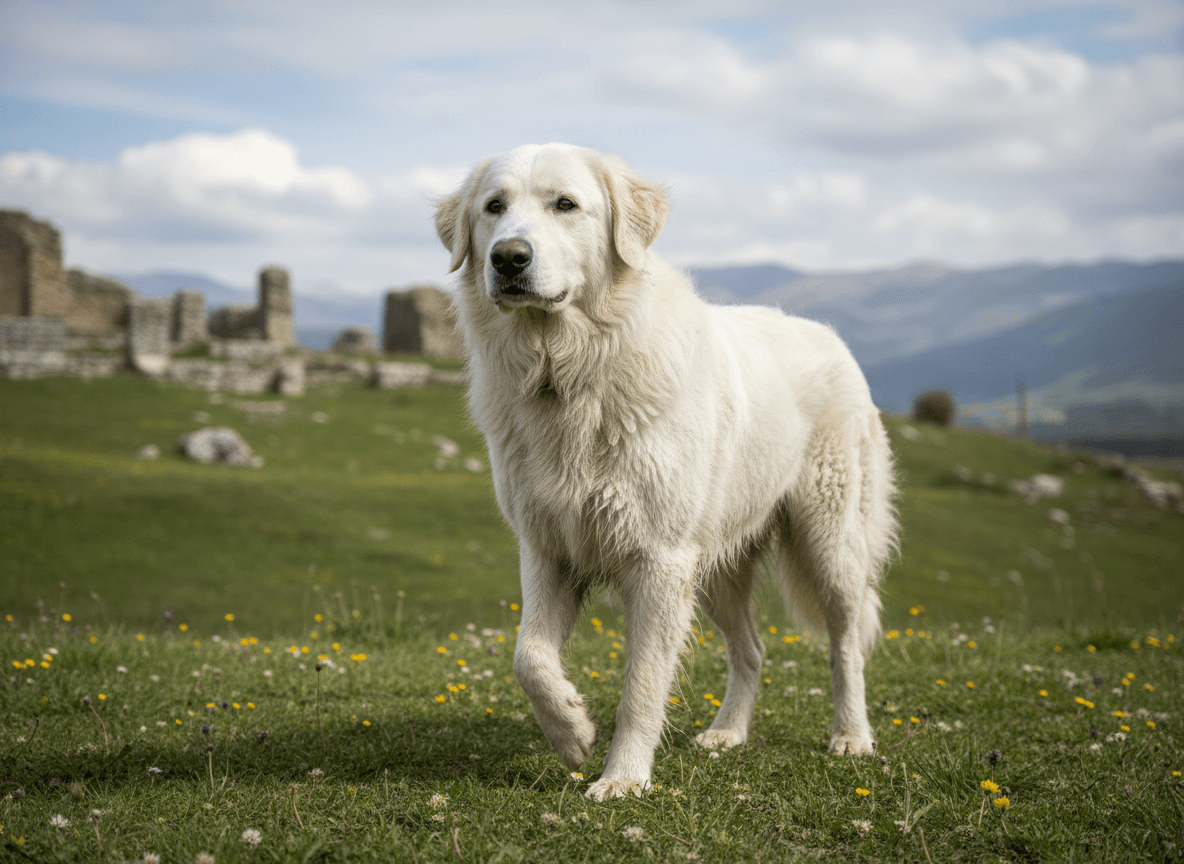 Photo d'un Berger de la Maremme et des Abruzzes adulte