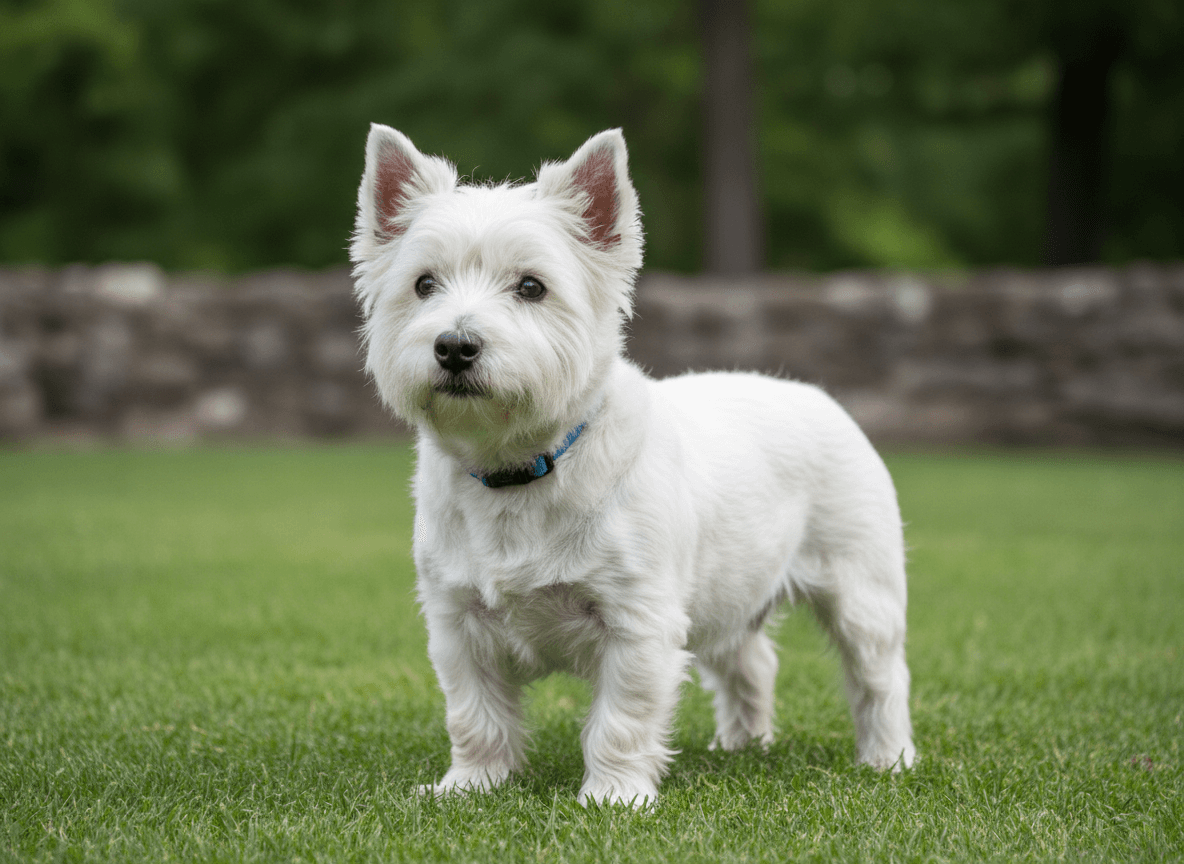 Photo d'un West Highland White Terrier adulte
