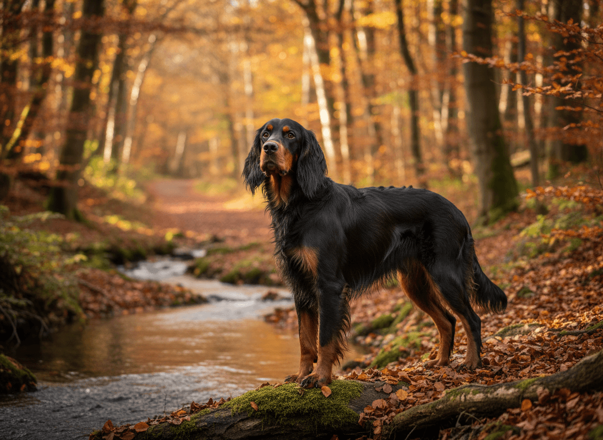 Photo d'un Setter Gordon adulte