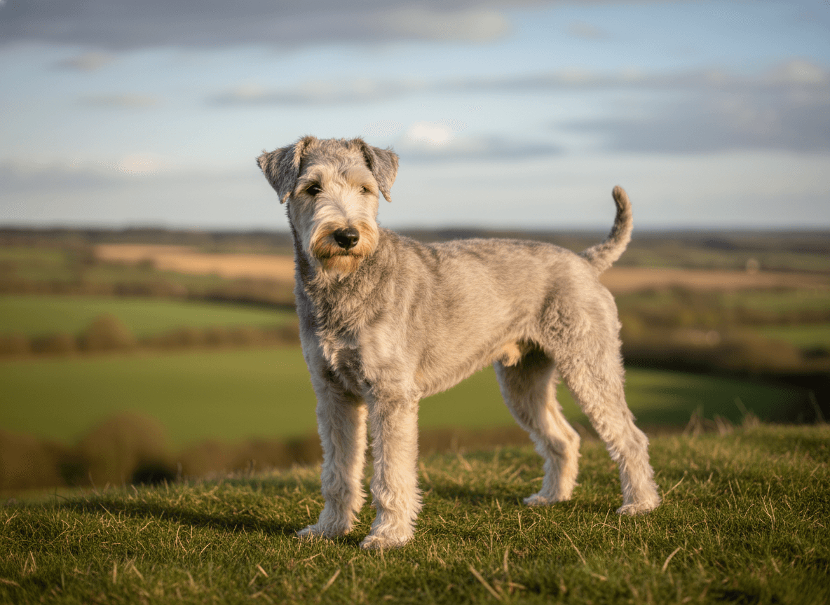 Photo d'un Bedlington Terrier adulte