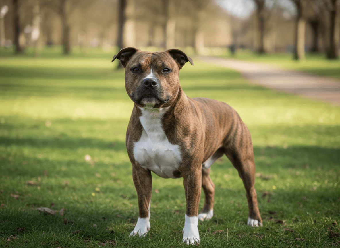 Photo d'un Staffordshire Bull Terrier adulte