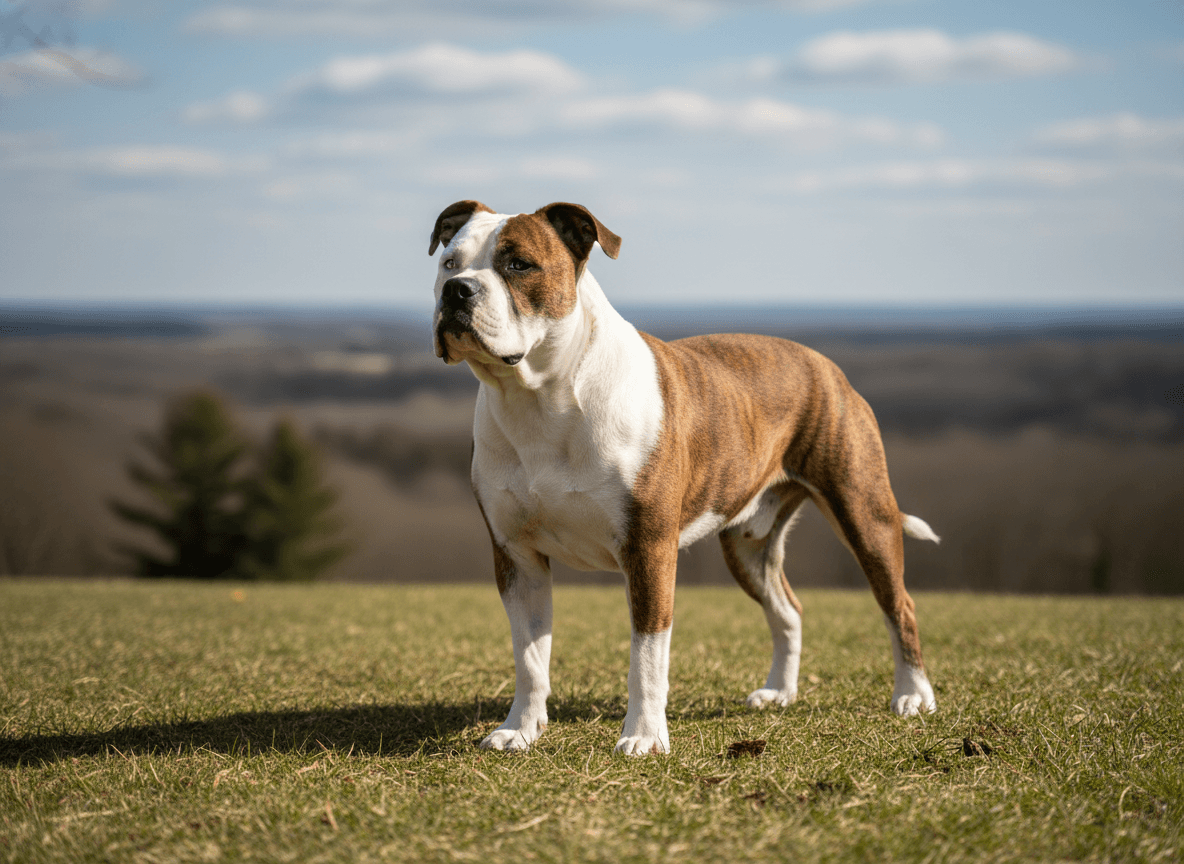 Photo d'un Bouledogue Américain adulte