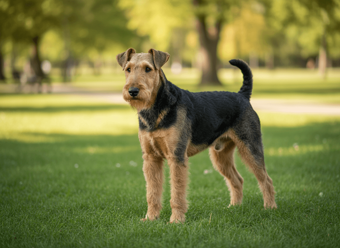 Photo d'un Airedale Terrier adulte