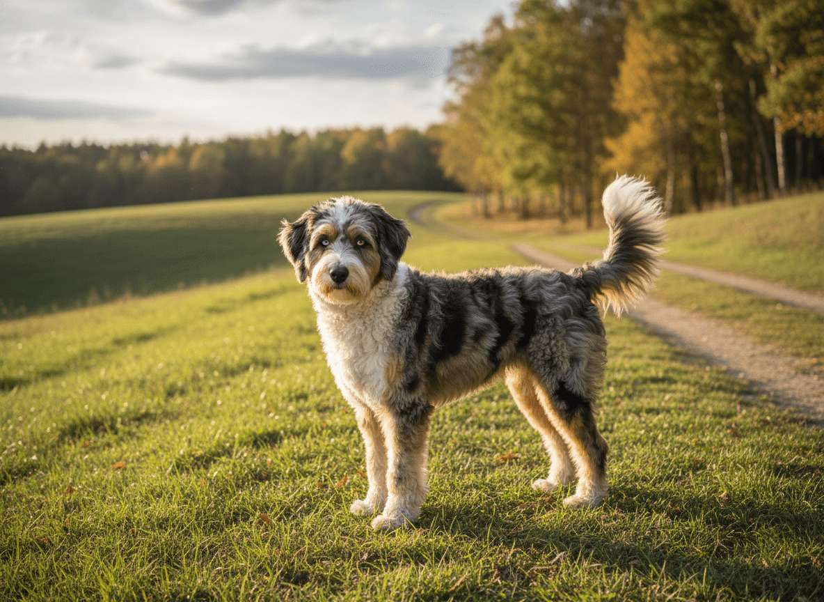 Photo d'un Aussiedoodle adulte