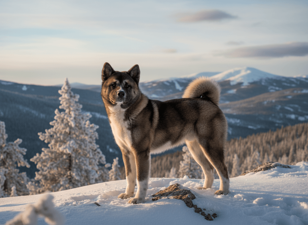 Photo d'un Akita Américain adulte