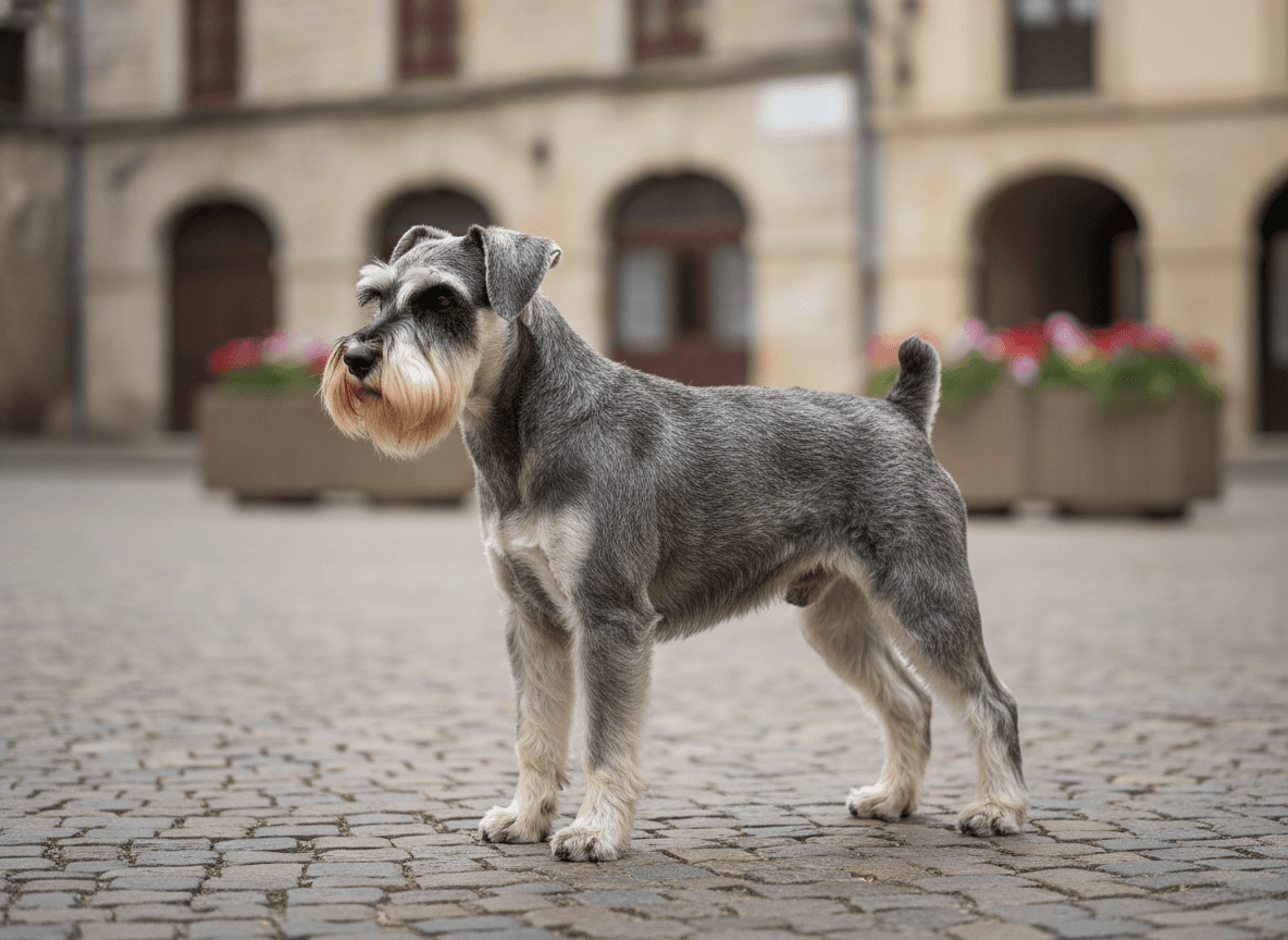 Photo d'un Schnauzer Moyen adulte