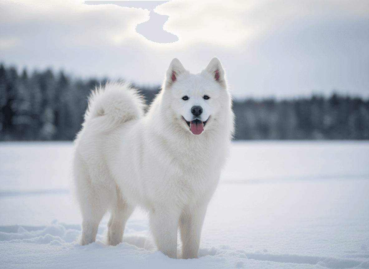Photo d'un Samoyède adulte