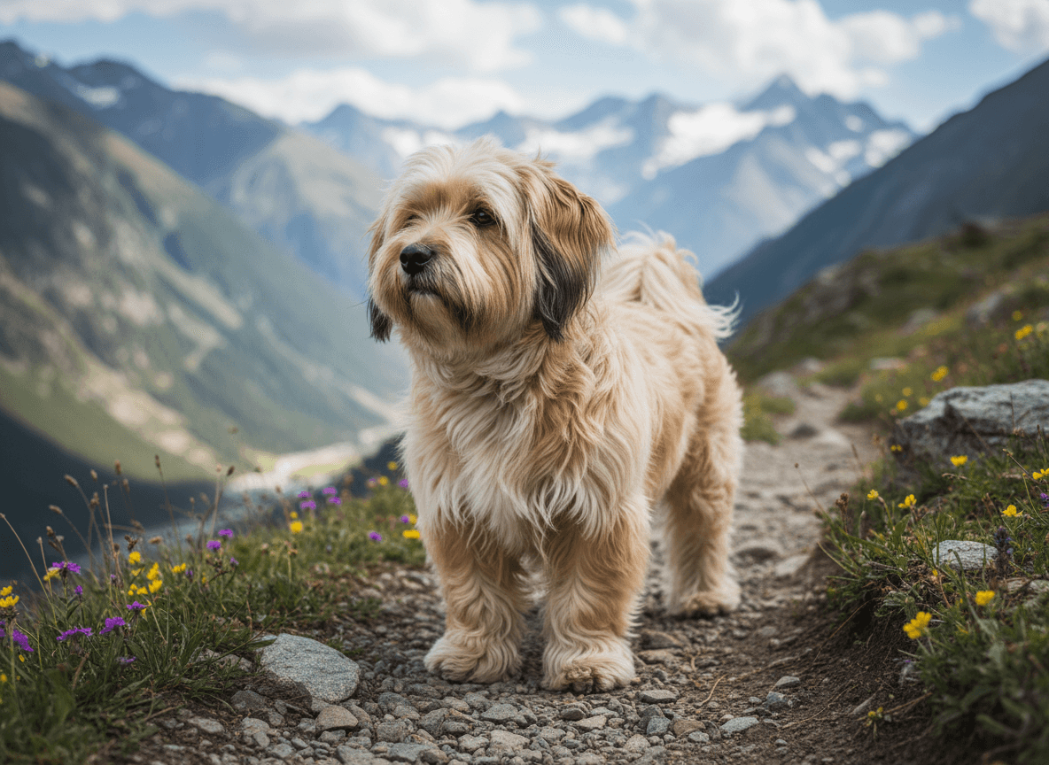 Photo d'un Terrier Tibétain adulte