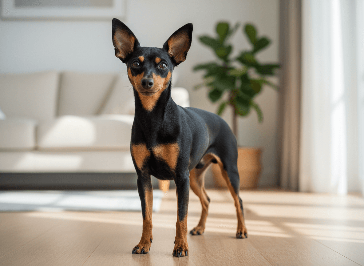 Photo d'un Terrier d'Agrément Anglais Noir et Feu adulte