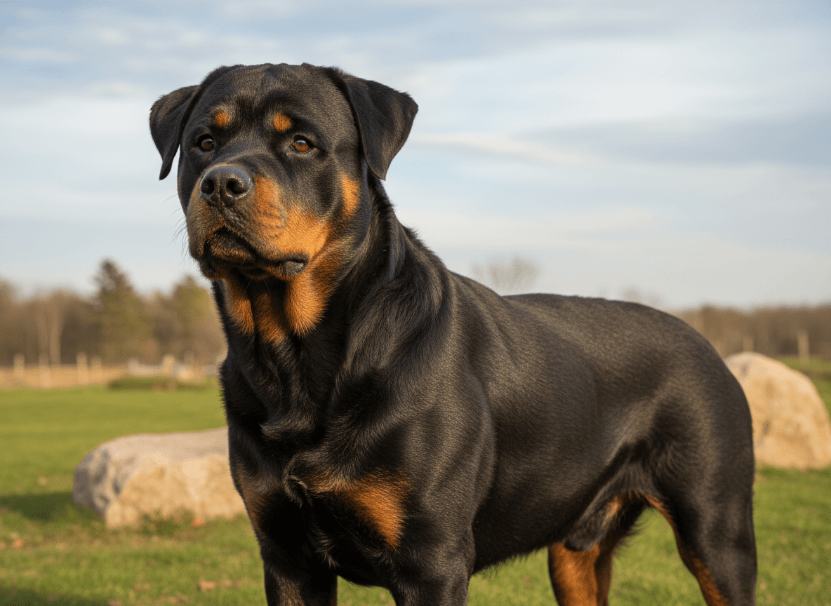 Photo d'un Rottweiler adulte