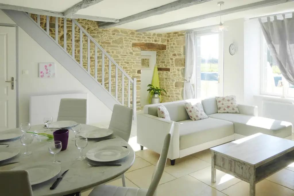 Holiday home on a Norman property, semi-detached, Bacilly - Photo 1