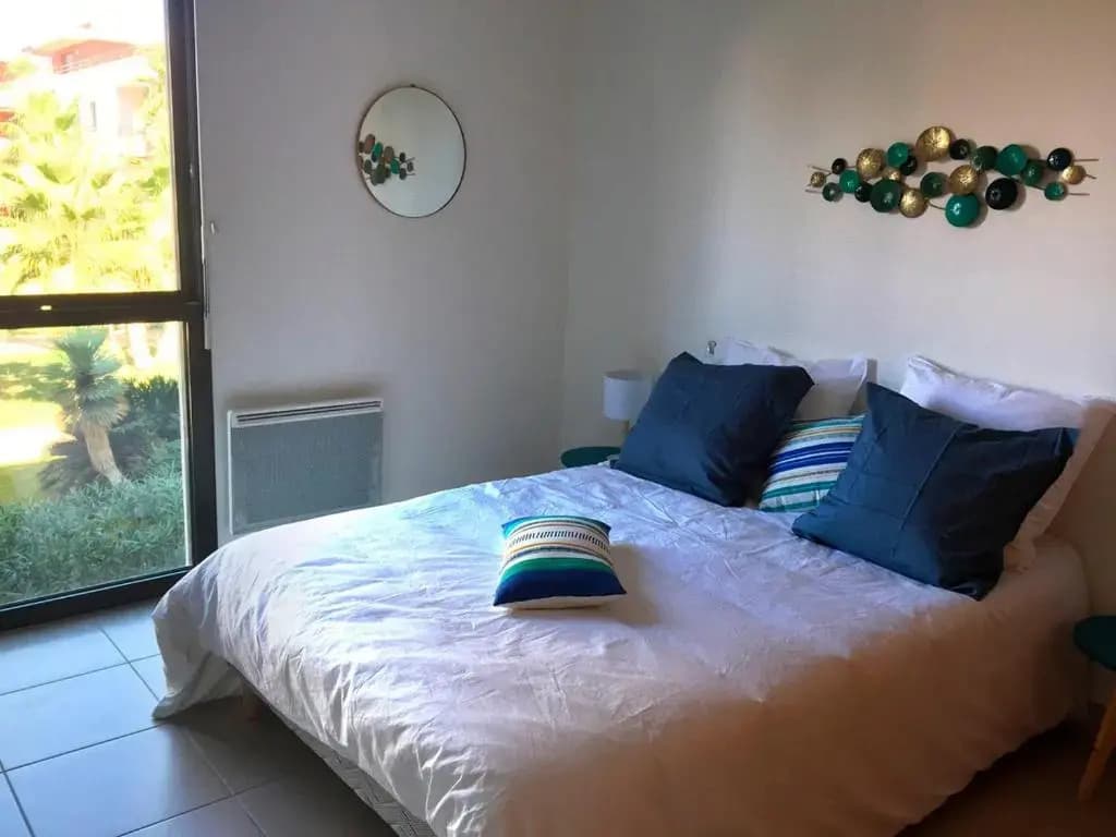 Spacieux T3, séjour climatisé, classé 4étoiles à 50m des plages dans une résidence de standing protégée - Photo 1